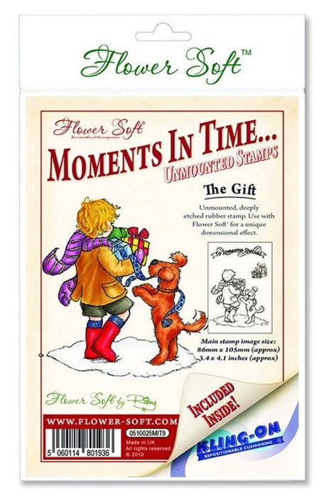 Flower Soft - Unmounted Stamps - Moments in Time - The Gift