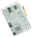 Doodles - Town Square Miniatures - Newspaper with pencil