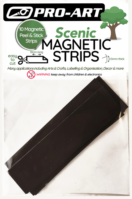 Pro-Art - Magnetic Strips - 10cm x 0.5cm