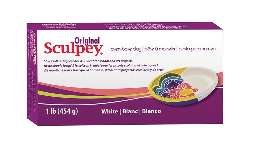 Original Sculpey Clay - White 3.6kg (8lb)