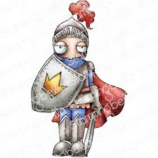 Stamping Bella - Cling Stamps - Oddball Fairytale Knight