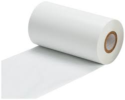 Ribbon Printing - Resin Wax Foil - 55mm x 70m - White (Godex300)