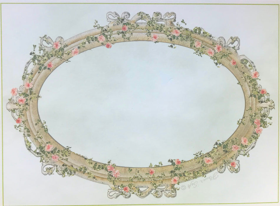 Flower Soft - Card Toppers - Edwardian Elegance - Ovals