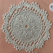 Van-Cha-Din - Mixed Media - 3D Decorative Lace Embellishment - Off White Doily