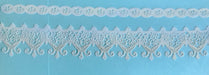 Van-Cha-Din - Mixed Media - 3D Decorative Lace Embellishment - Cream White