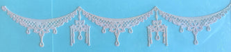 Van-Cha-Din - Mixed Media - 3D Decorative Lace Embellishment - Off White