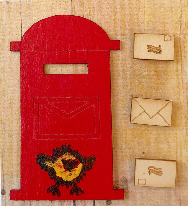 Sarah J - Handmade Embellishments - Postbox