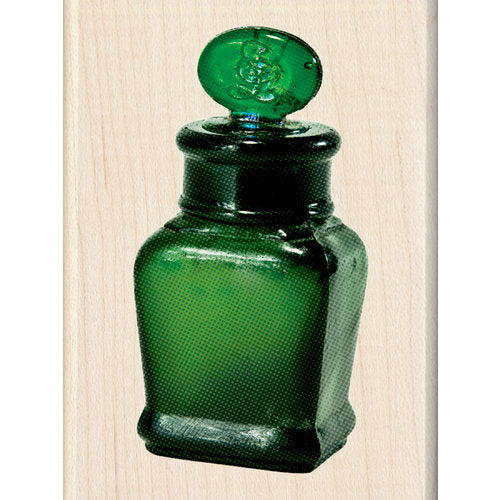Inkadinkado - Wood Mounted Stamp - Ink Bottle