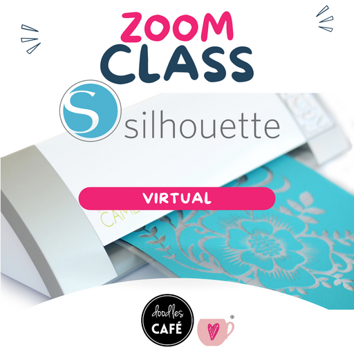 Doodles Silhouette Beginners Zoom Class - 1 Hour
