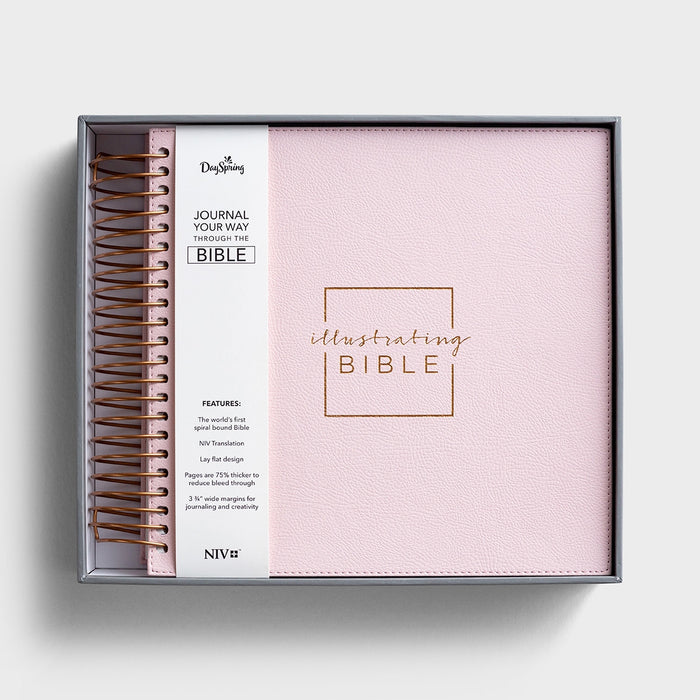 Illustrating Bible - NIV Soft Pink