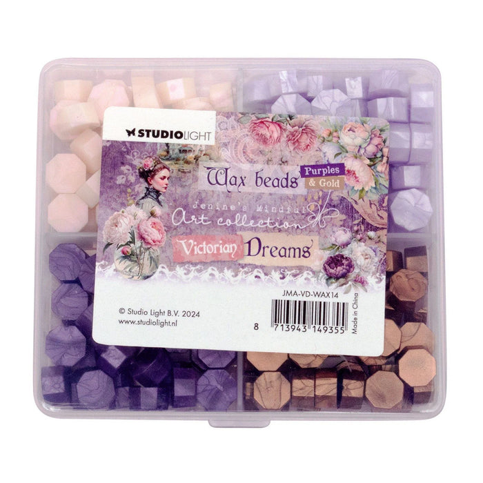 Studio Light Jenine's Mindful Art Wax Beads - Victoria Dreams