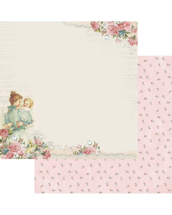 Kaisercraft - 12" x 12" DS-Paper - Peek-a-Boo - Infant