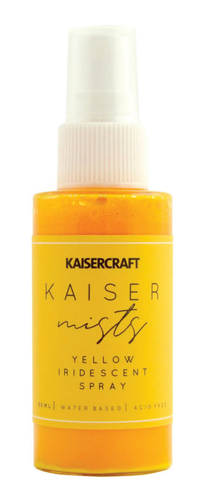 Kaisercraft - KaiserMists Iridescent Ink Spray 1.5oz - Yellow