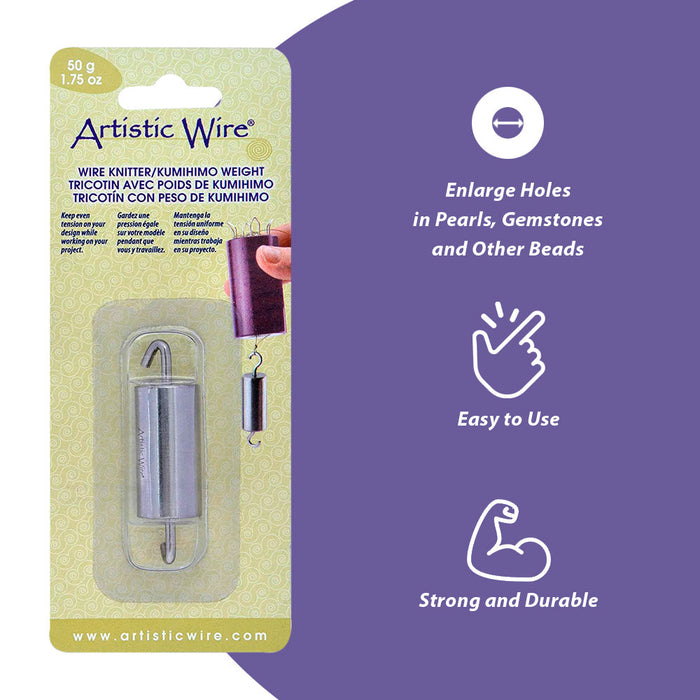 Artistic Wire Knitter/Kumihimo Weight, Small 50 g / 1.7 oz