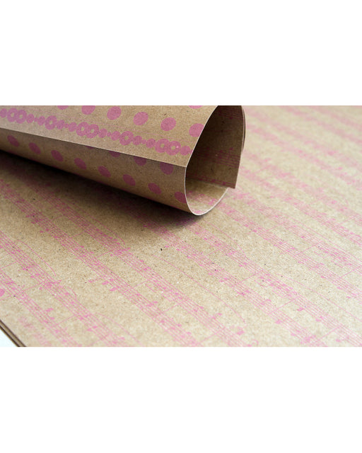 Lady Pattern Paper - Kraft Essentials - Sheet Music -That Pink