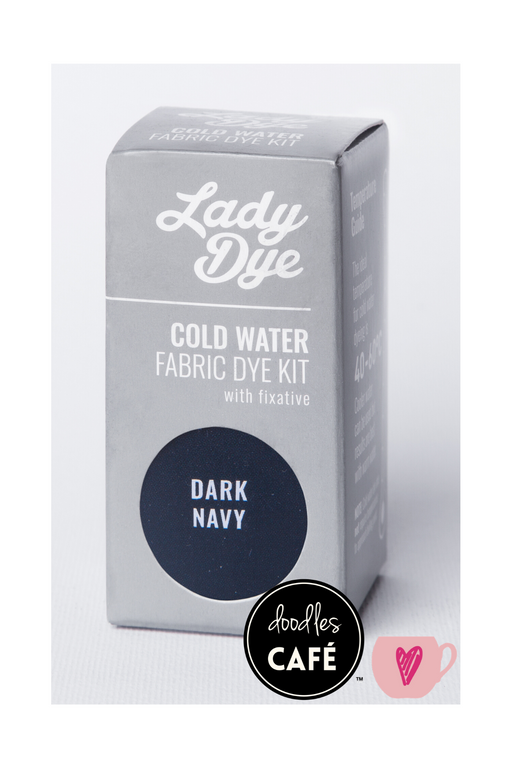Lady Dye - Fabric Dye - Cold Water Dye - Dark Navy
