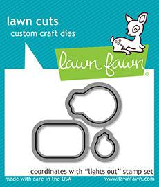 Lawn Fawn - Custom Craft Die - Lights Out