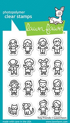 Lawn Fawn - Clear Stamps - Tiny Friends