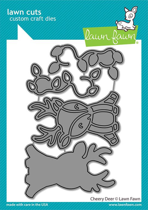 Lawn Fawn - Custom Craft Die - Cheery Deer