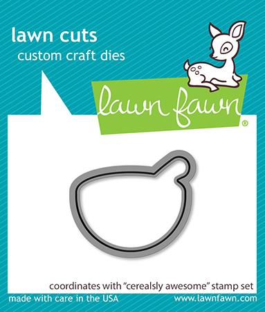 Lawn Fawn - Custom Craft Die - Cerealsly Awesome