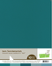 Lawn Fawn - Textured Canvas Cardstock - Teal - 10 sheets