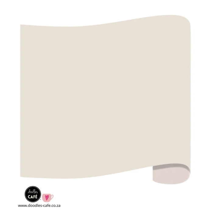 Poli-Flex Turbo - Heat Transfer Vinyl - LIGHT GREY (30cm x 1m)