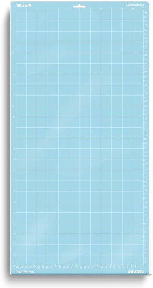 Nicapa - Cutting Mat for Silhouette Cameo, Light-Grip - 12" x 24"(1pc)