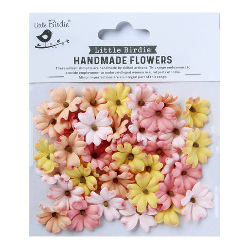 Little Birdie Flower - Carin - Sunny Rose (40pc)