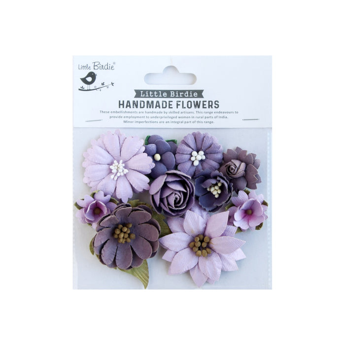 Little Birdie Flower - Cora - Grape Surprise (10pc)