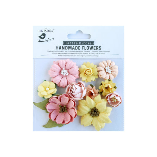 Little Birdie Flower - Cora - Sunny Rose (10pc)