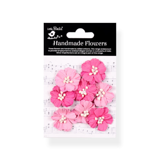 Little Birdie Flowers - Frona - Precious Pink (8pc)