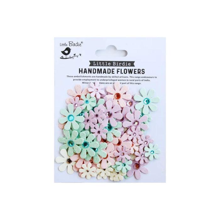 Little Birdie Flowers - Sparkle Florettes - Fairy Garden (80pc)