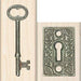 Inkadinkado - Wood Mounted Stamp - Lock and Key