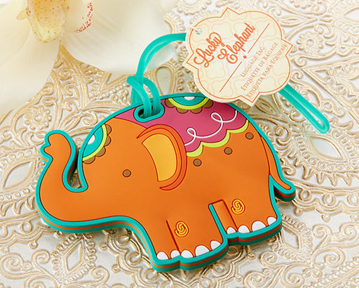 Kate Aspen - "Lucky Elephant" Luggage Tag Favors