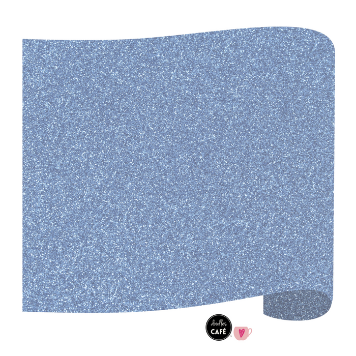 Flex Classic Star Dust - Heat Transfer Vinyl - Lunar Blue (25cmx1m)