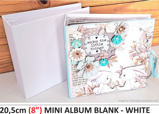 Celebr8 - Mini Album Kit - White (250x250x75mm)