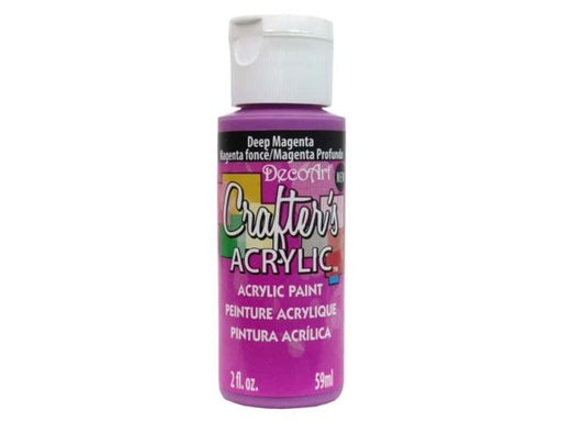 DecoArt - Crafter's Acrylic Paint - Deep Magenta