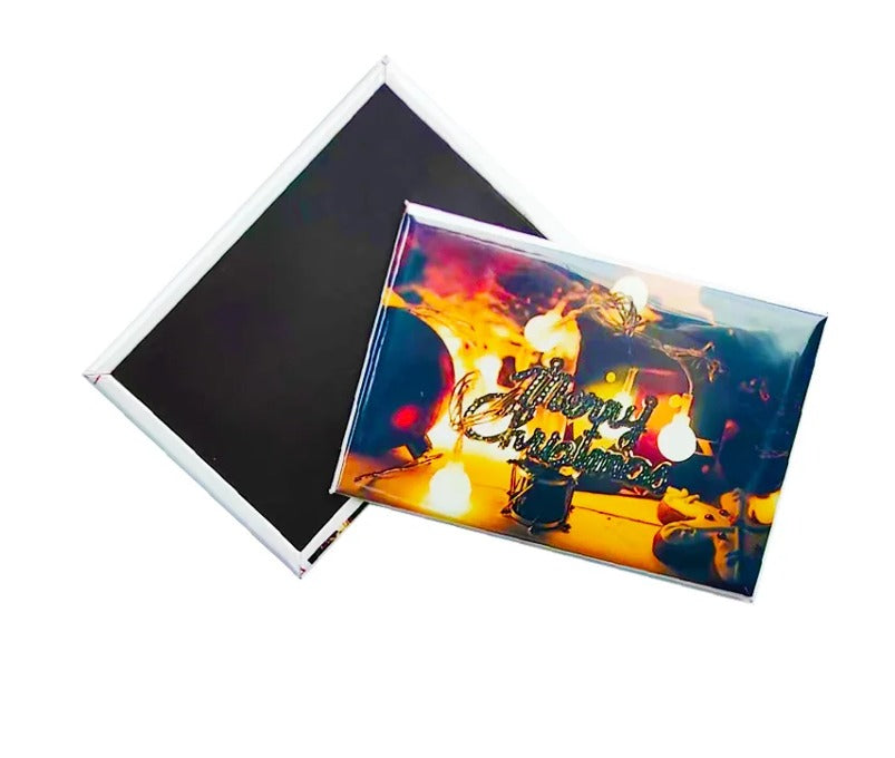 Fridge Magnet and Badge Machine with Cutter - XL 90mm x 65mm Plus Extra Refills