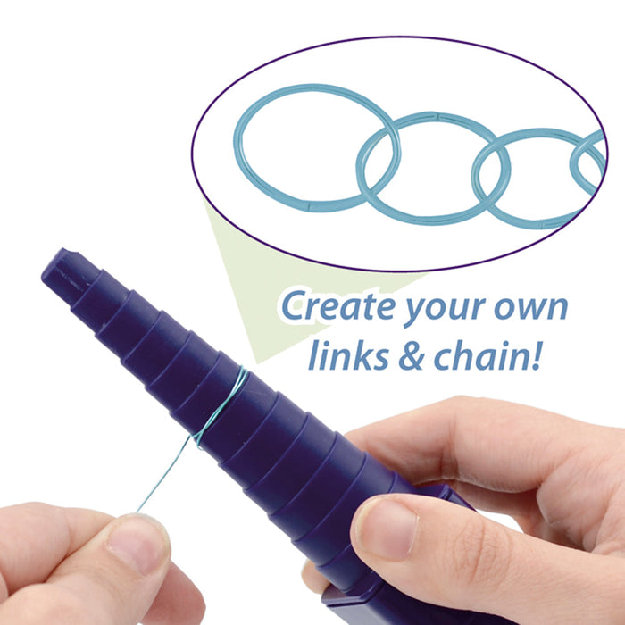 Plastic Step Up Multi size and shape Mandrels with Interchangeable Handle, Round, Oval, Square, Triangle, 4 pc