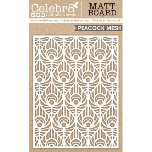 Celebr8 - Matt Board Equi - Peacock Mesh