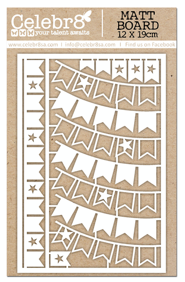 Celebr8 - Matt Board Equi - Bunting Elements