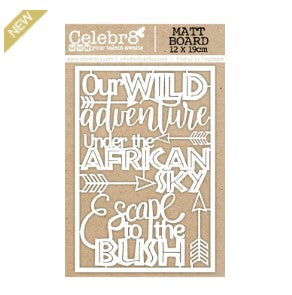 Celebr8 African Sky Matt Board Equi – Titles