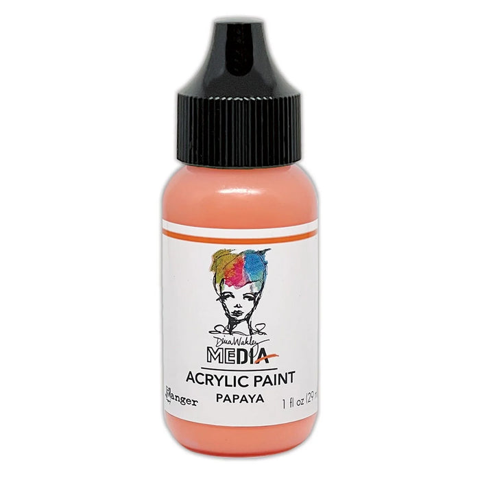 Ranger - Dina Wakley Media - Acrylic Paint - Papaya 29ml
