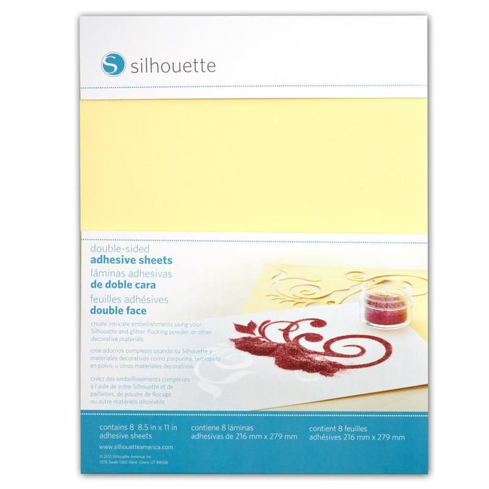 Silhouette America - Double-sided sheets - Adhesive
