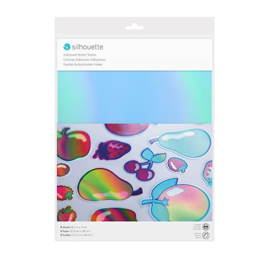Silhouette America - Iridescent Sheets - 8 Sheets (Inkjet or Laser)