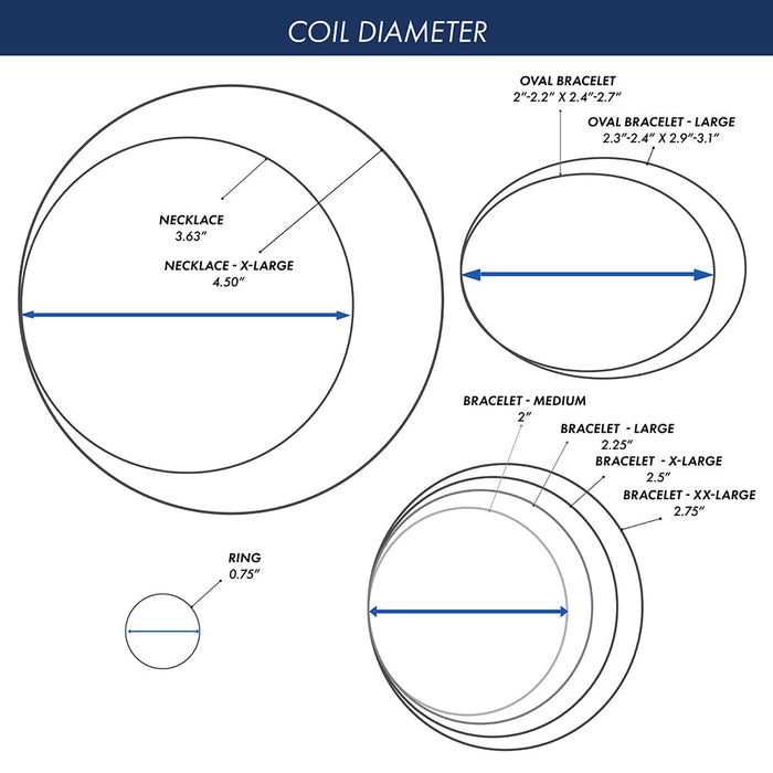 Memory Wire, Round, Large Bracelet, Silver Plated, 0.5 oz / 14 g, approx. 30 coils/pack