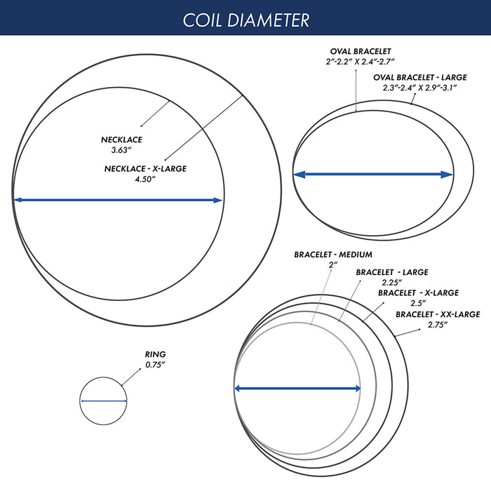 Beadalon - Memory Wire, Round, Large Bracelet, Rose Gold Color, .025 in , 0.62mm.  0.5 oz