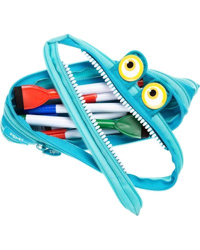 Zipit Monster Pencil Bag - Blue