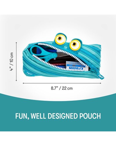 Zipit Monster Pencil Bag - Blue