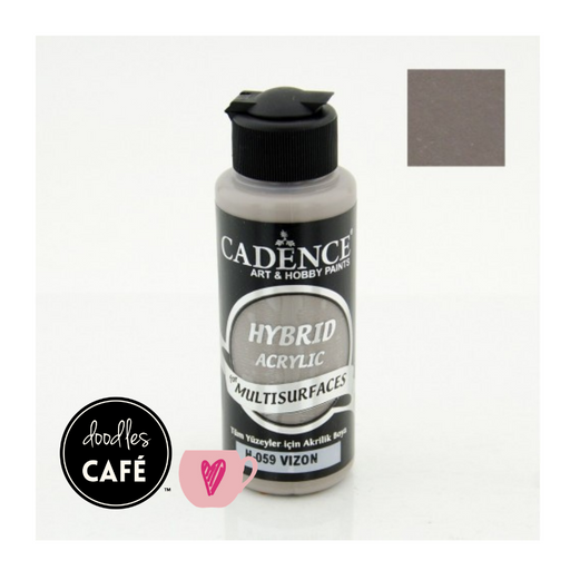Cadence - Hybrid Acrylic Paint - Multi Surfaces & Leather - Mink 70ml